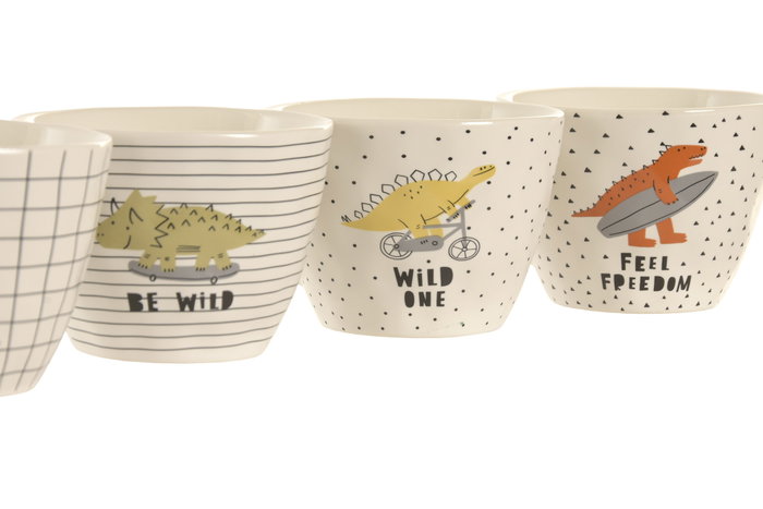 DKD Home Decor Mug Moderno 255ml Porcelana Azul Amarillo 9.5x7x13cm (12 Unidades) DKD Home Decor Mug Moderno 255ml Porcelana Azul Amarillo 9.5x7x13cm (12 Unidades)