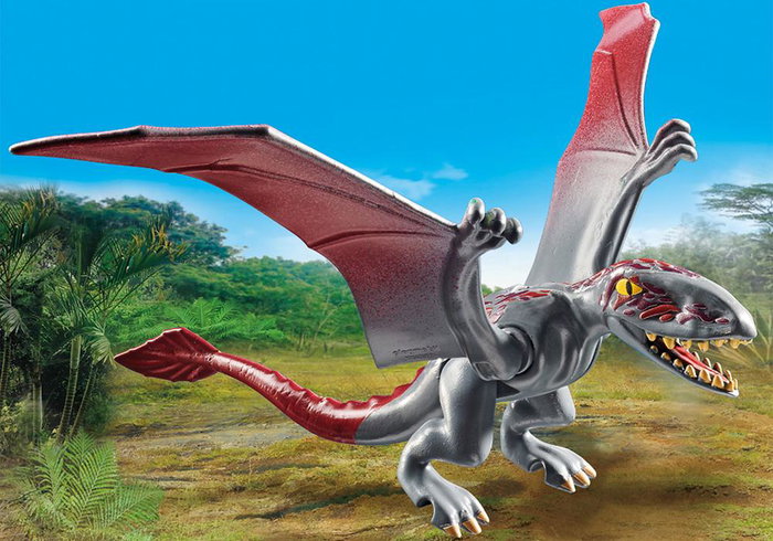 Playmobil 71525 Observatorio con Dimorphodon - Juguete de Exploración Jurásica para Niños a Partir de 4 Años