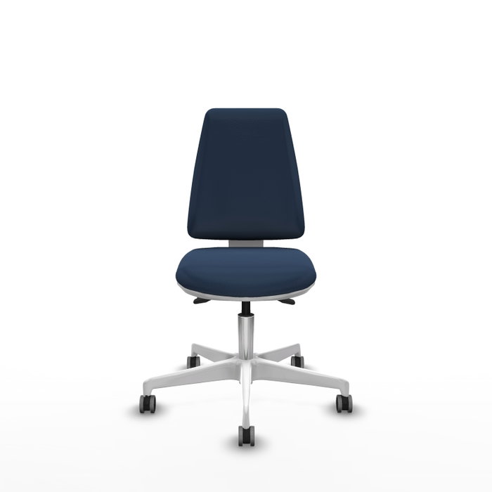PIQUERAS Y CRESPO Silla de oficina Elche con mecanismo Asincro en Azul marino