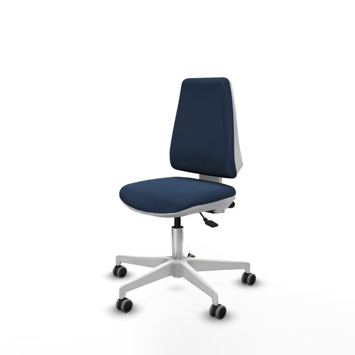 PIQUERAS Y CRESPO Silla de oficina Elche con mecanismo Asincro en Azul marino