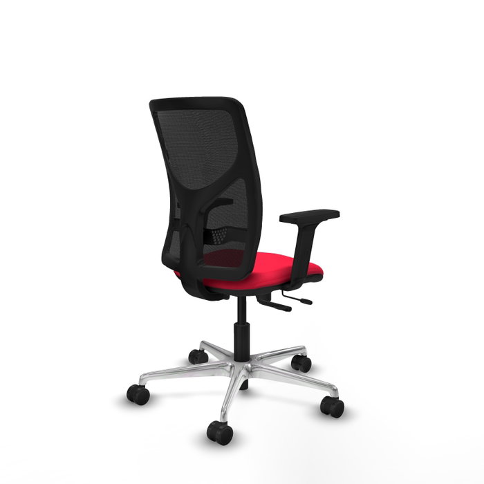 PIQUERAS Y CRESPO Silla de oficina Motilla con mecanismo Sincro/Traslack Rojo y Negro PIQUERAS Y CRESPO Silla de oficina Motilla con mecanismo Sincro/Traslack Rojo y Negro