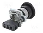 SCHNEIDER ELECTRIC Interruptor de presión Harmony XB4 22mm Cabeza de seta