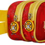 KARACTERMANIA Portatodo 3D Luffy One Piece Doble Compartimento Estuche Escolar 22x8x9,5cm