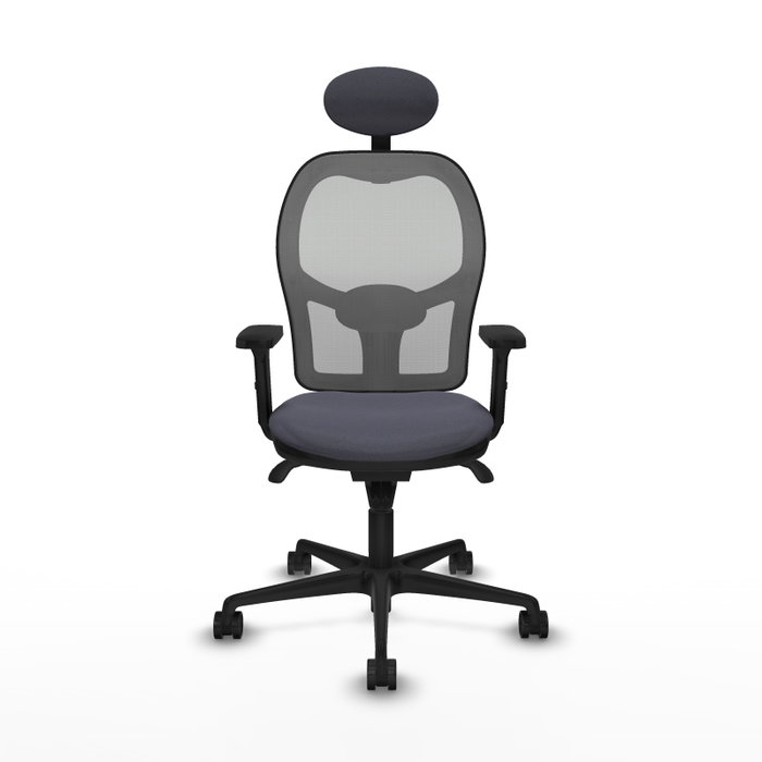 PIQUERAS Y CRESPO Silla de oficina Jorquera Gris con Mecanismo Sincro PIQUERAS Y CRESPO Silla de oficina Jorquera Gris con Mecanismo Sincro