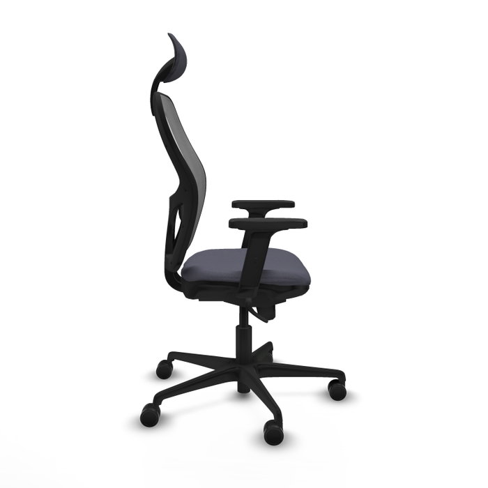 PIQUERAS Y CRESPO Silla de oficina Jorquera Gris con Mecanismo Sincro PIQUERAS Y CRESPO Silla de oficina Jorquera Gris con Mecanismo Sincro