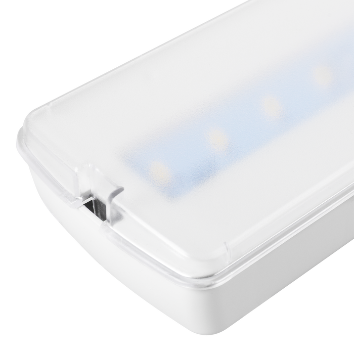 Luz de Emergencia LED Empotrable 200LM Permanente/No Permanente 5000K Autonomía 3h Luz de Emergencia LED Empotrable 200LM Permanente/No Permanente 5000K Autonomía 3h