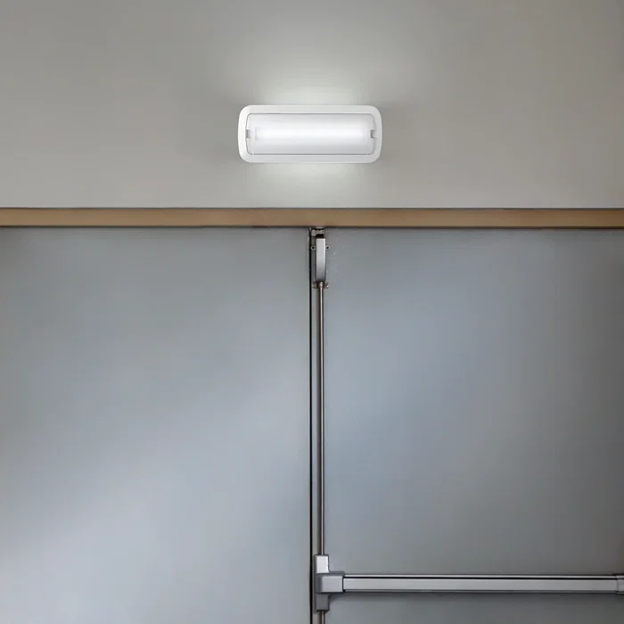 Luz de Emergencia LED Empotrable 200LM / No Permanente 5000K Luz de Emergencia LED Empotrable 200LM / No Permanente 5000K