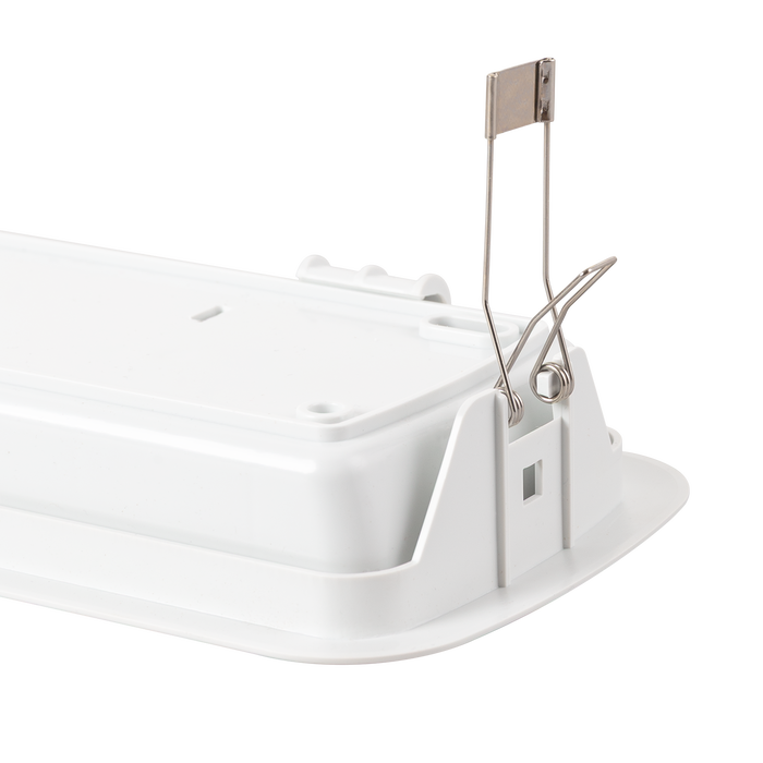 Luz de Emergencia LED Empotrable 200LM Permanente/No Permanente 5000K Autonomía 3h Luz de Emergencia LED Empotrable 200LM Permanente/No Permanente 5000K Autonomía 3h