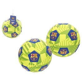 FC BARCELONA Balón de Fútbol Playa - Neopreno - Talla 5 - Diámetro 21 cm