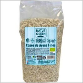 NATURGREEN Copos De Avena Finos SG 1Kg Bio Sin Gluten Sin Lactosa