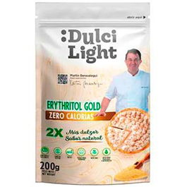 Dulcilight Edulcorante Moreno Erythritol Gold 1:2 Doypack 200G