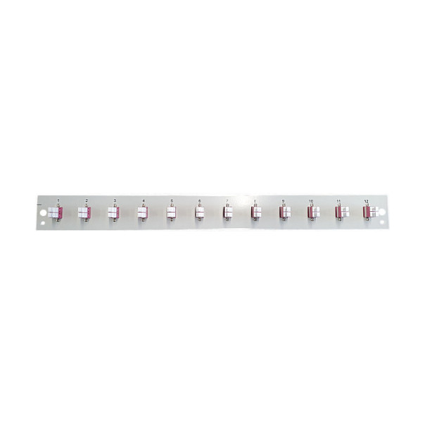 EFB Elektronik SB-FP-12SC-S-OS2 Placa frontal con 12 x LC Duplex Kupplung OS2