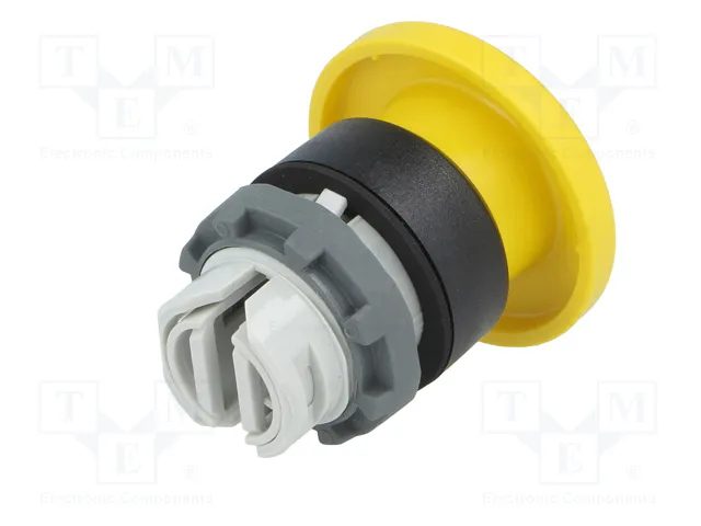 ABB Interruptor de presión amarillo 22mm ABB Interruptor de presión amarillo 22mm