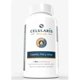 MARGAN Celularis Formula 60 Cap para Cabello, Piel y Uñas con Zinc, Biotina y Vitaminas