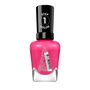 Sally Hansen Miracle Gel #350-Work Hard Play Pink - Esmalte de uñas Gel 15 ml, Sin lámpara UV, Hasta 14 días, Aplicación 2 Pasos