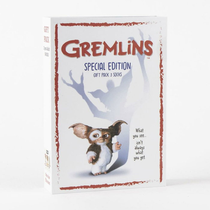 Cerdá Pack de 3 Calcetines Gremlins Talla 36/43, Multicolor