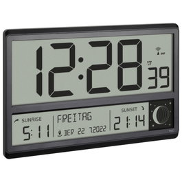 TFA Reloj Digital XL Negro 60.4524.01
