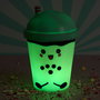 The Concept Factory Luz Quitamiedo Kawaii Smoothie Bubble Tea Cambia de Color Tacto Suave
