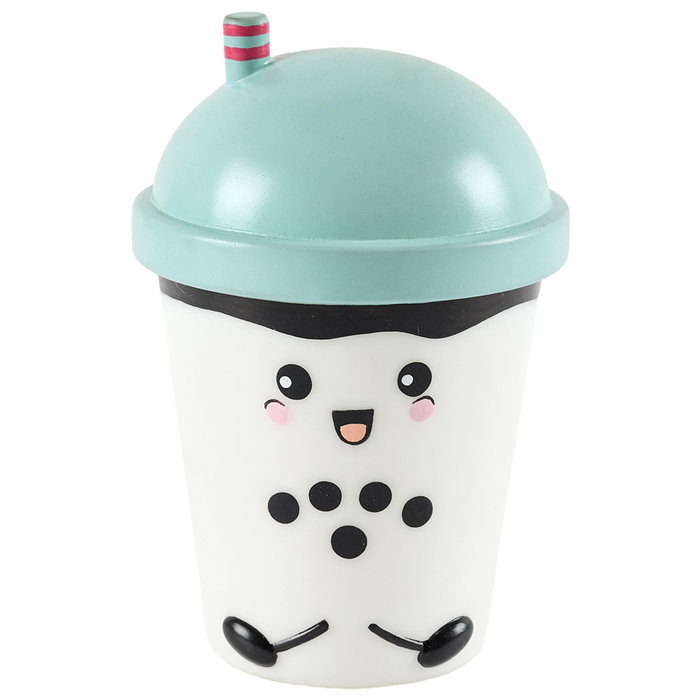 The Concept Factory Luz Quitamiedo Kawaii Smoothie Bubble Tea Cambia de Color Tacto Suave