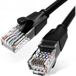 Vention IBE-BK Cable de Red RJ45 UTP Cat.6 Ethernet 8 Metros Negro