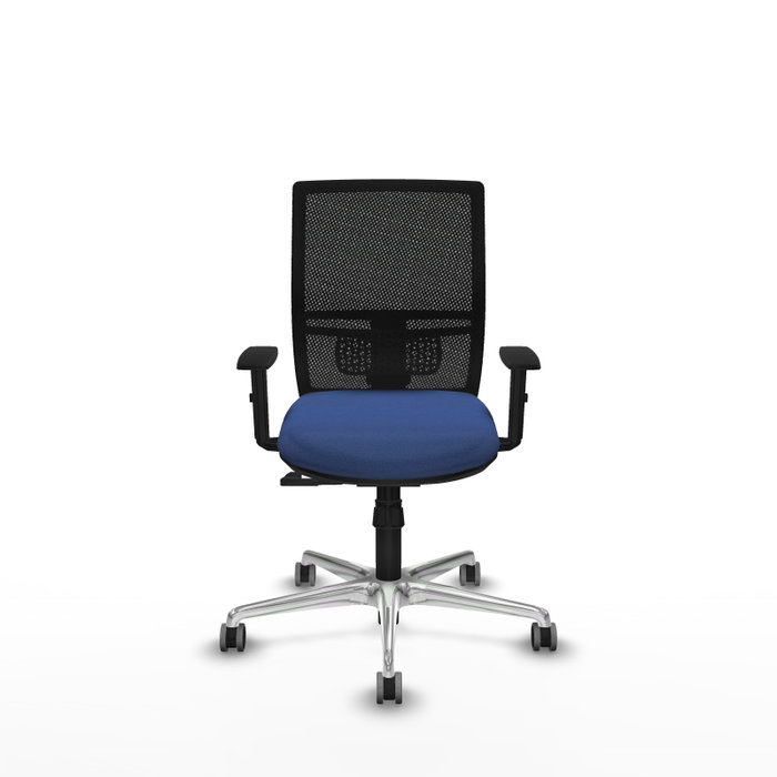 PIQUERAS Y CRESPO Silla de oficina Yunquera con mecanismo Sincro, Azul marino y Negro PIQUERAS Y CRESPO Silla de oficina Yunquera con mecanismo Sincro, Azul marino y Negro