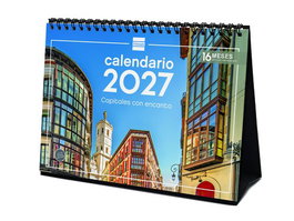Finocam Calendario de Sobremesa 2027 Ciudades con Encanto