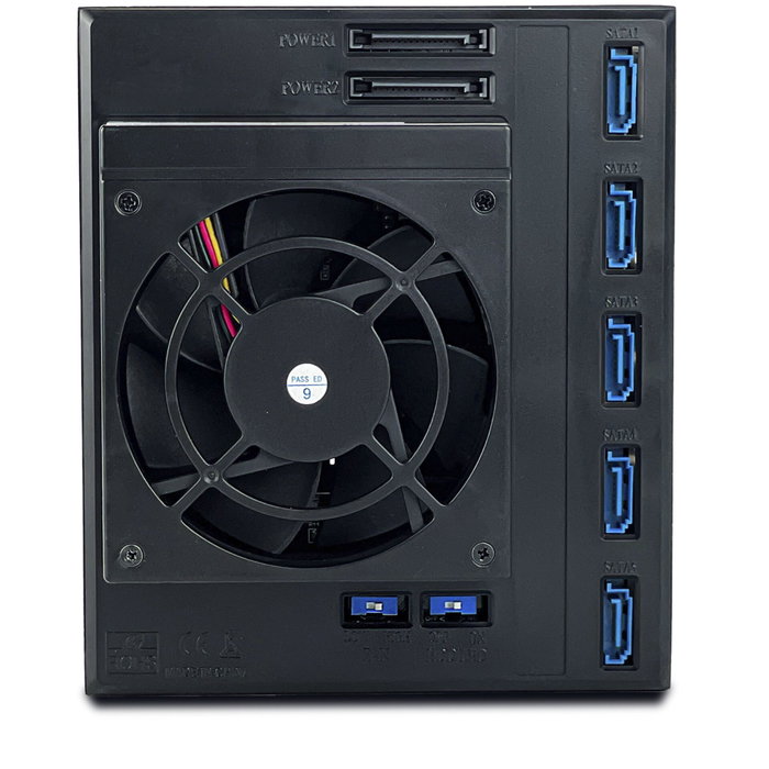 Fantec BP-SA3151-12G/6G Backplane para 5x 3,5 HDD