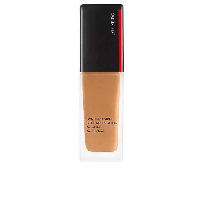 Shiseido SYNCHRO SKIN Self Refreshing Foundation de Larga Duración, SPF 30, Ton #420, 30 ml - Tecnología ActiveForce+ Shiseido SYNCHRO SKIN Self Refreshing Foundation de Larga Duración, SPF 30, Ton #420, 30 ml - Tecnología ActiveForce+