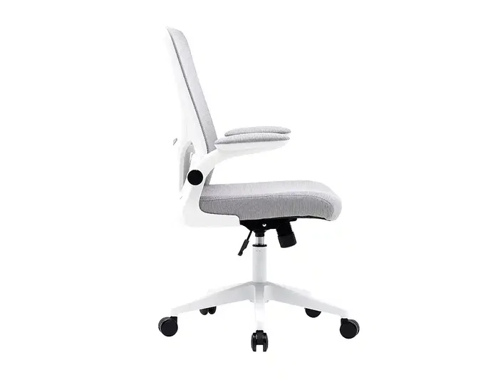 Q-connect Silla de Oficina Alba Malla Gris/Blanco