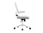 Q-connect Silla de Oficina Alba Malla Gris/Blanco