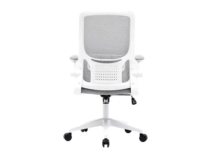 Q-connect Silla de Oficina Alba Malla Gris/Blanco