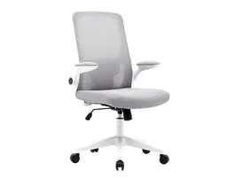 Q-connect Silla de Oficina ALBA Malla Base Metálica Altura Máx 1110mm Ruedas Premium Color Gris