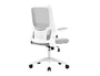 Q-connect Silla de Oficina Alba Malla Gris/Blanco