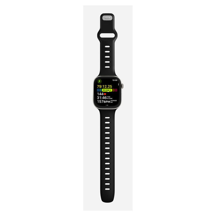 Nomad Tempo Band 46mm para Apple Watch - Correa Deportiva Ajustable en Negro Nomad Tempo Band 46mm para Apple Watch - Correa Deportiva Ajustable en Negro