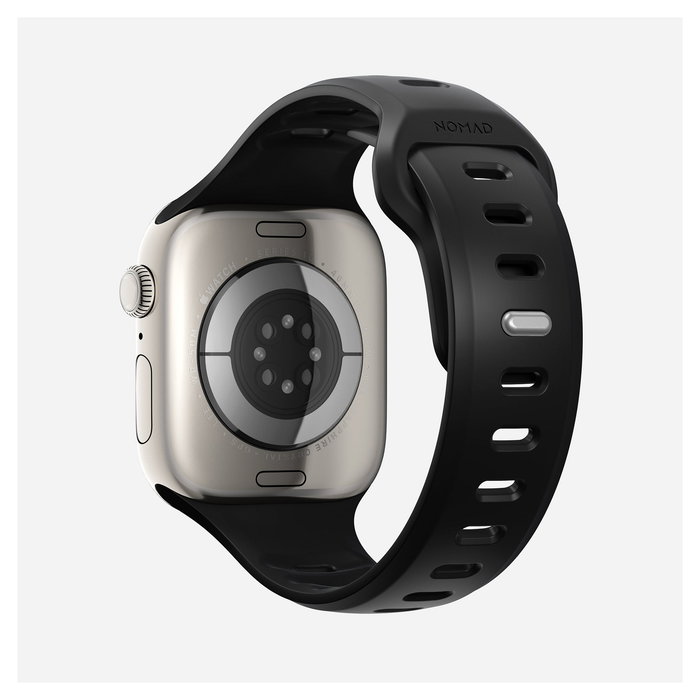 Nomad Tempo Band 46mm para Apple Watch - Correa Deportiva Ajustable en Negro Nomad Tempo Band 46mm para Apple Watch - Correa Deportiva Ajustable en Negro
