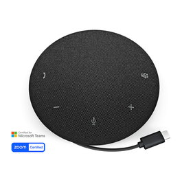 DELL SP325 Altavoz con Micrófono para Conferencias, Universal, Negro, USB-C, Alámbrico
