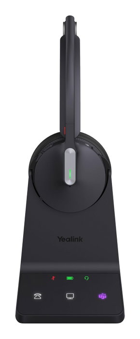 Yealink WH64 Auricular Inalámbrico Mono DECT/Bluetooth con Micrófonos MEMS, USB-C y Compatibilidad Teams