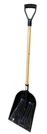 PLUVIA Pala de Plástico 120x36 con Mango de Madera 28Ø