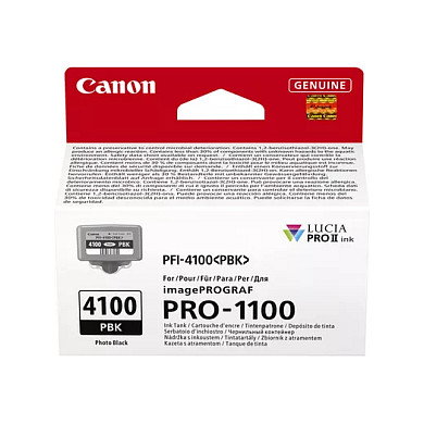 Canon PFI-4100PBK Cartucho de Tinta Foto Negro LUCIA PRO II