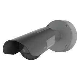 Axis Cámara IP de Seguridad Exterior Bullet Q1800-LE, PTZ Digital 1080p, Alcance de Visión Nocturna 100m, Resistente IP66 IK10, para Detección de Matrículas