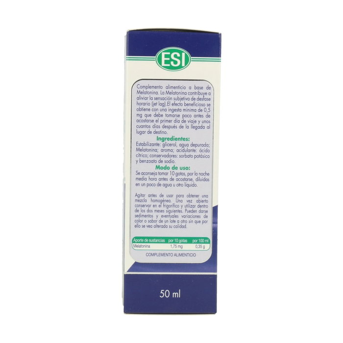 Esi Melatonina pura en gotas 1,9 mg 50 ml Esi Melatonina pura en gotas 1,9 mg 50 ml