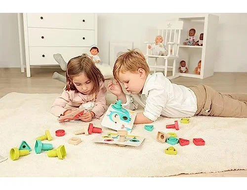 MINILAND Eco Activity Nuts & Bolts con tornillos y tuercas