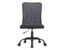 Q-connect Silla Parma Oficina Malla sin Reposabrazos Negro