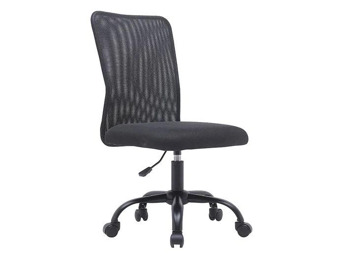 Q-connect Silla Parma Oficina Malla sin Reposabrazos Negro