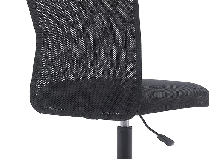Q-connect Silla Parma Oficina Malla sin Reposabrazos Negro