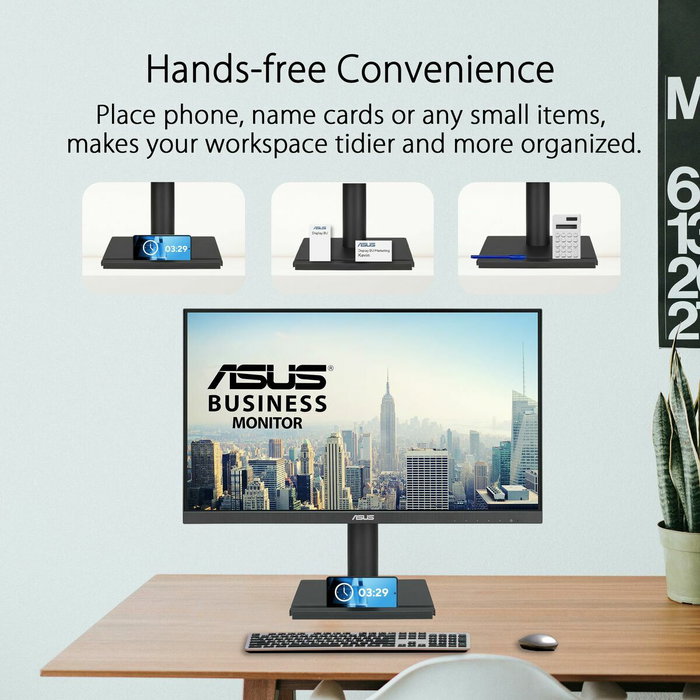 Asus VA24DQFS Monitor Profesional 23.8 IPS Full HD 100Hz Negro