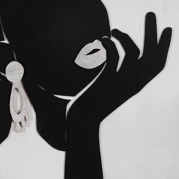 Cuadro Relieve 2/M Madera Decoración 40 X 60 cm (Set de 2)