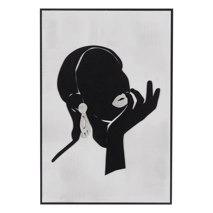 Cuadro Relieve 2/M Madera Decoración 40 X 60 cm (Set de 2)