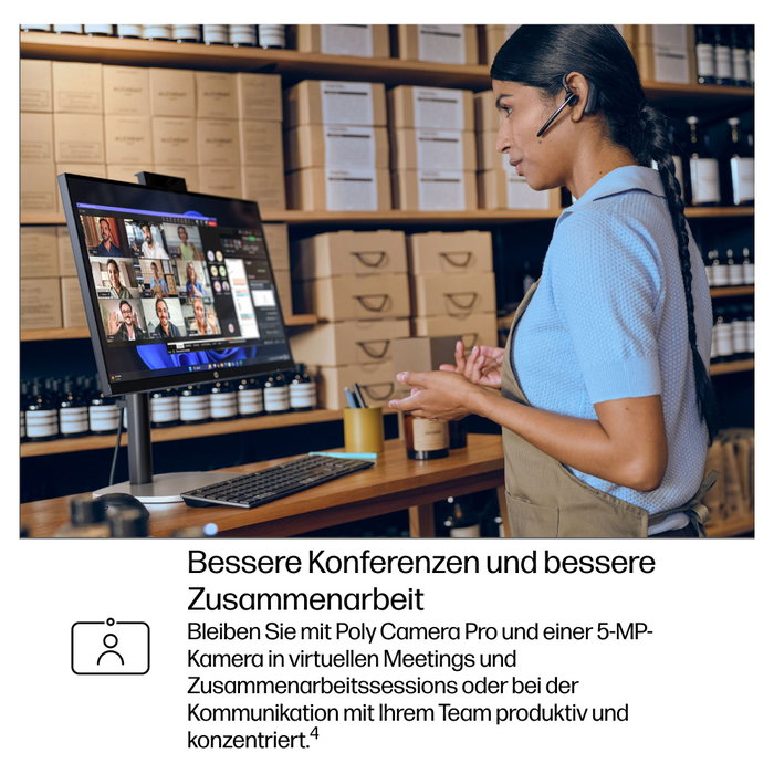 HP Pro Studio 4 AiO Intel Core Ultra 7 265T 23,8'' FHD 16GB 512GB SSD W11P