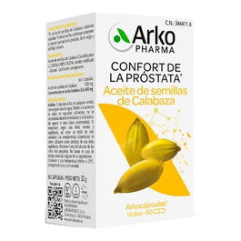 ARKOPHARMA Aceite de Semillas de Calabaza 50arkocapsulas.BIO